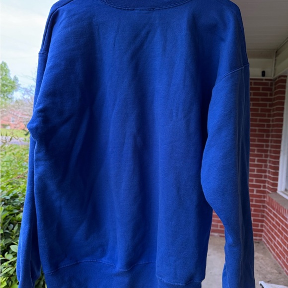 The Bar Varsity Sweatshirt - Cobalt Blue - Picture 5 of 6